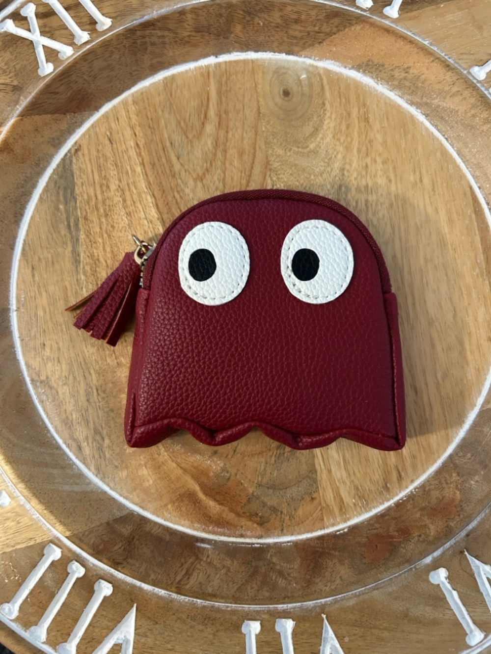 Pac-Man coin holder ID case NEW retro video ghost - Picture 2 of 8